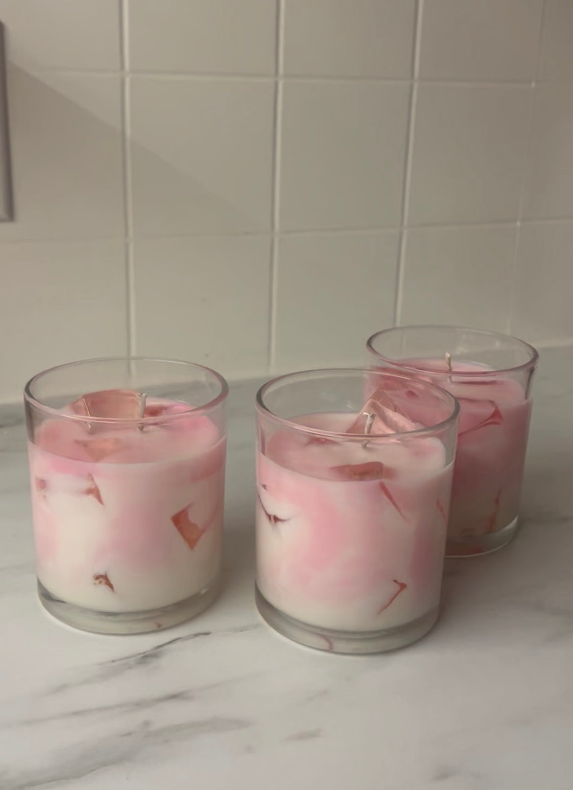Sakura Latte Candle 10oz - Cherry Blossom Vanilla Scented | Momiji