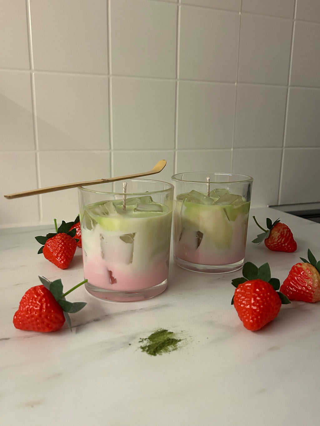 Ichigo Matcha Latte Candle - 10 oz