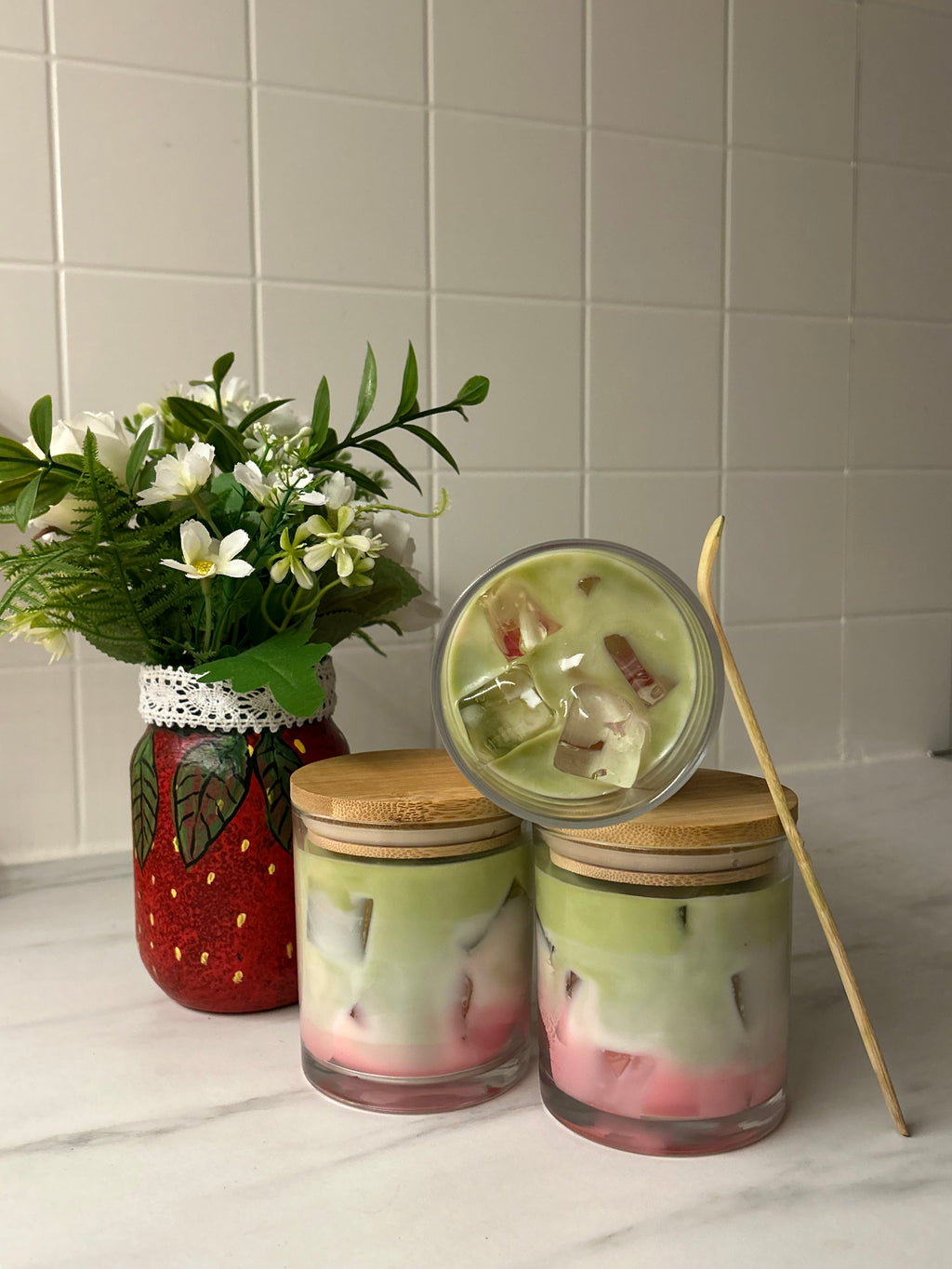 Ichigo Matcha Latte Candle - 10 oz